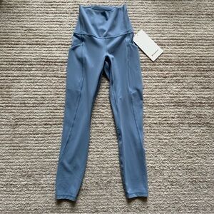 Lululemon Align High-Rise Pant with Pockets 25” Blue Willow NWT Size 0